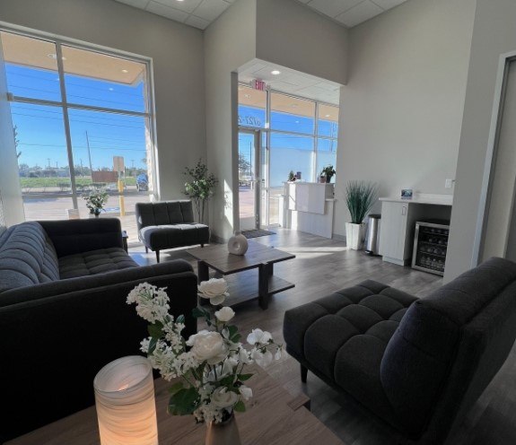 lobby of dental office